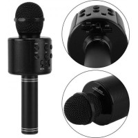 Микрофон для караоке с динамиком черный ZMU.WS-858.CZ