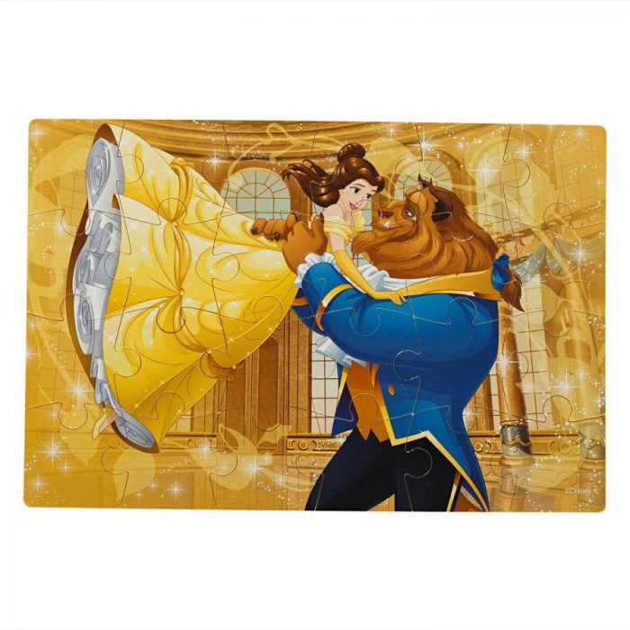 Пазл деревянный Spin Master 4в1 Принцессы 23 х 15 см, 72 эл.