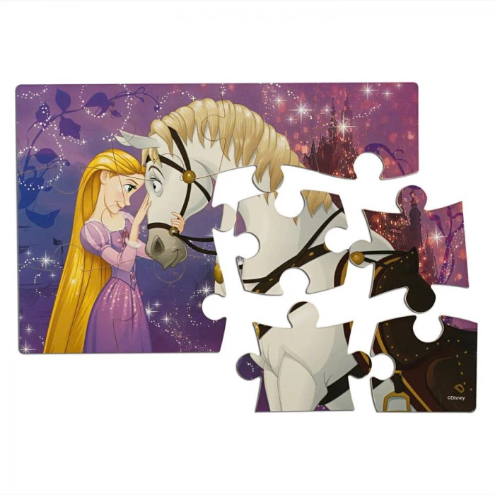 Пазл деревянный Spin Master 4в1 Принцессы 23 х 15 см, 72 эл.