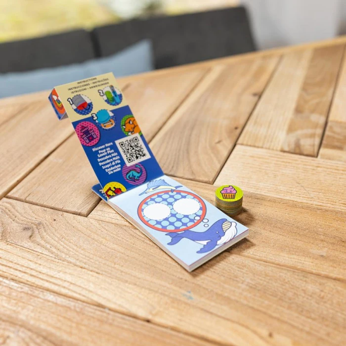 Детский миниблокнот Spin Master С наклейками для штампа Сюрприз Melissa and Doug. Sticker WOW