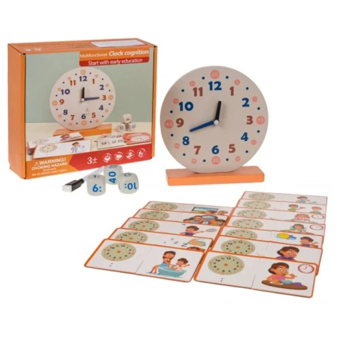 Дитячий навчальний годинник + аксесуари Ramiz ZDR.BLLN-24251