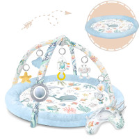 Коврик развивающий Ocean Nukido голубой