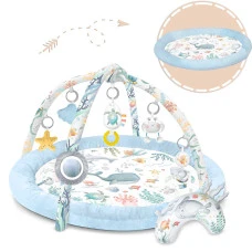 Коврик развивающий Ocean Nukido голубой