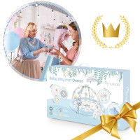 Коврик развивающий Ocean Nukido голубой