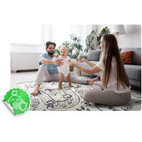 Килимок розкладний дитячий 200 x 180 x 1 см Nukido NK-340 Дорога-Сафарі
