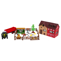 Детский набор Ramiz 550-1K Ферма с трактором 101 эл,+ аксессуары