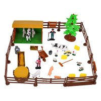 Детский набор Ramiz 550-1K Ферма с трактором 101 эл,+ аксессуары