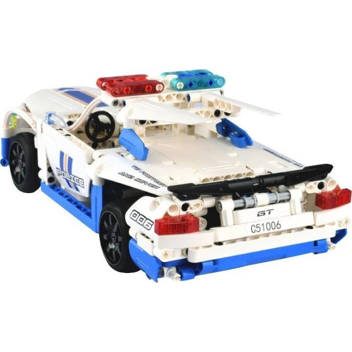 Полицейская машина на дистанционном управлении от 6 лет + Фары, Блоки CaDA 430 эл.