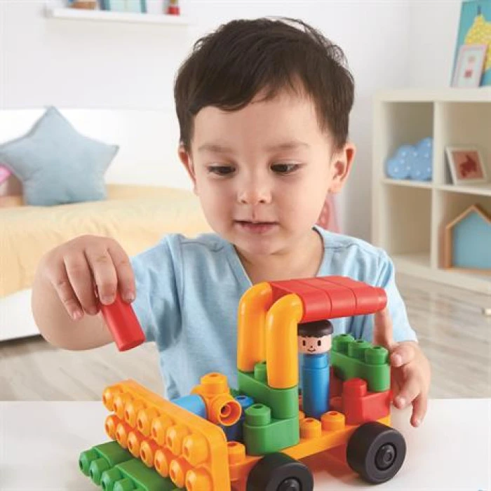 Конструктор PolyM Автопарк в зоопарке 40 эл. (760006)