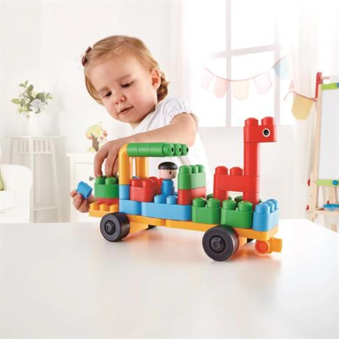 Конструктор PolyM Автопарк в зоопарке 40 эл. (760006)