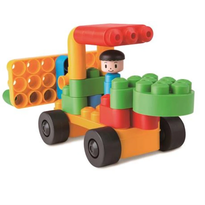 Конструктор PolyM Автопарк в зоопарке 40 эл. (760006)