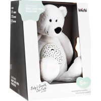 Мягкая игрушка успокаивающий мишка 3 в 1 для детей 6 м+