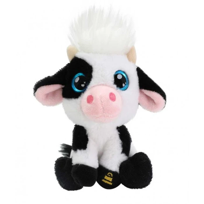 М'яка іграшка Funville Cutekins Тварини на фермі Корівка 12 см