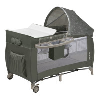 Кроватка-манеж Lionelo SVEN PLUS BEIGE OLIVE