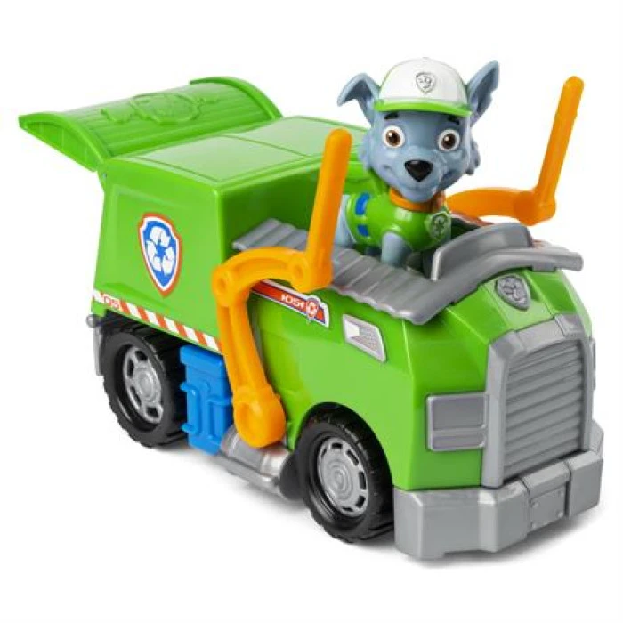 Игровой набор Paw Patrol Мусоровоз с водителем Роки (SM16775/9948)