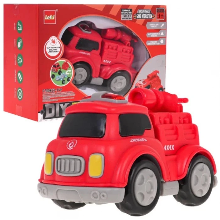 Пожарная машина с магнитами