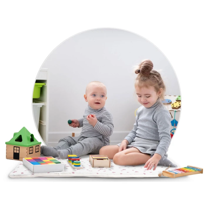 Вигвам детский с фонариками Nukido розовый со звездочками