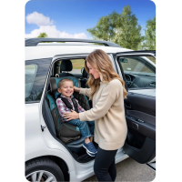 Автокресло Nukido Prestige Line ISOFIX 0-36 кг, черно-синее