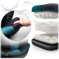 Автокресло Nukido Prestige Line ISOFIX 0-36 кг, черно-синее