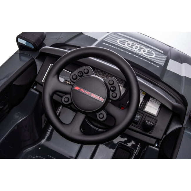 Детская аккумуляторная машинка Audi RSQ E-TRON Серая