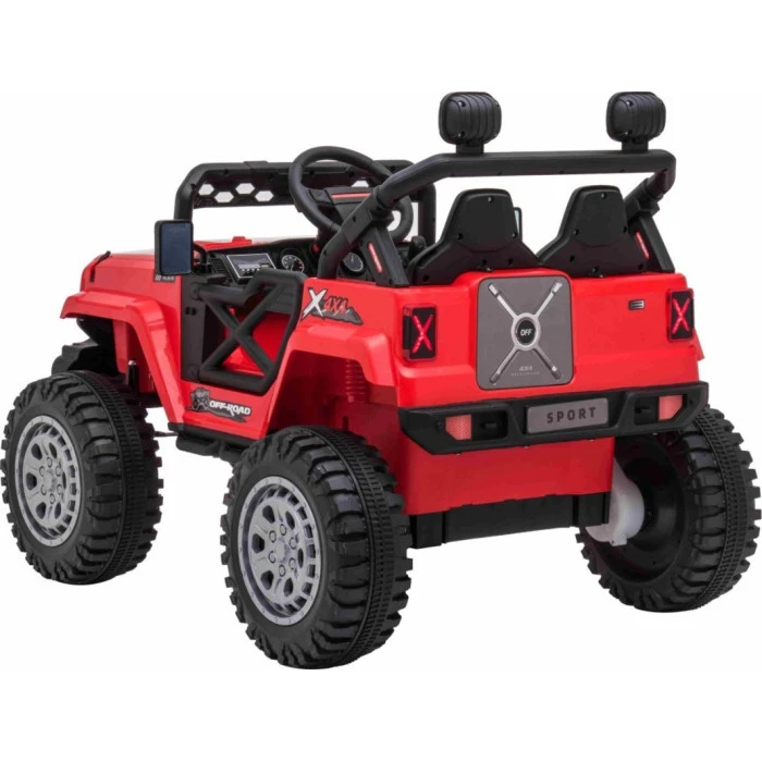 Дитячий акумуляторний позашляховик OFF ROAD Червоний