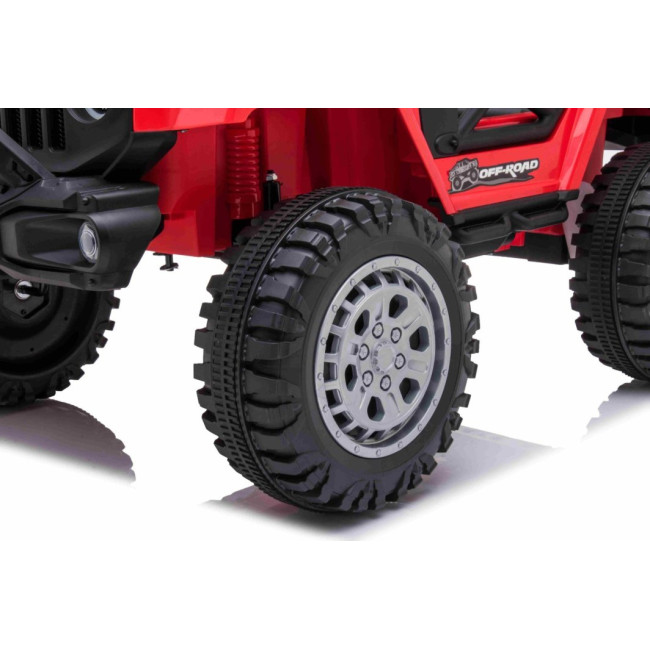 Дитячий акумуляторний позашляховик OFF ROAD Червоний