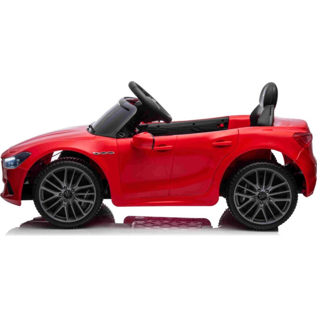 Дитяча акумуляторна машинка Maserati Ghibli на акумуляторі Червона