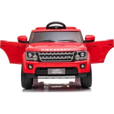Детская аккумуляторная машинка Land Rover Discovery Красная