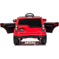 Детская аккумуляторная машинка Land Rover Discovery Красная