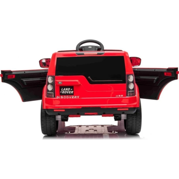 Дитяча акумуляторна машинка Land Rover Discovery Червона