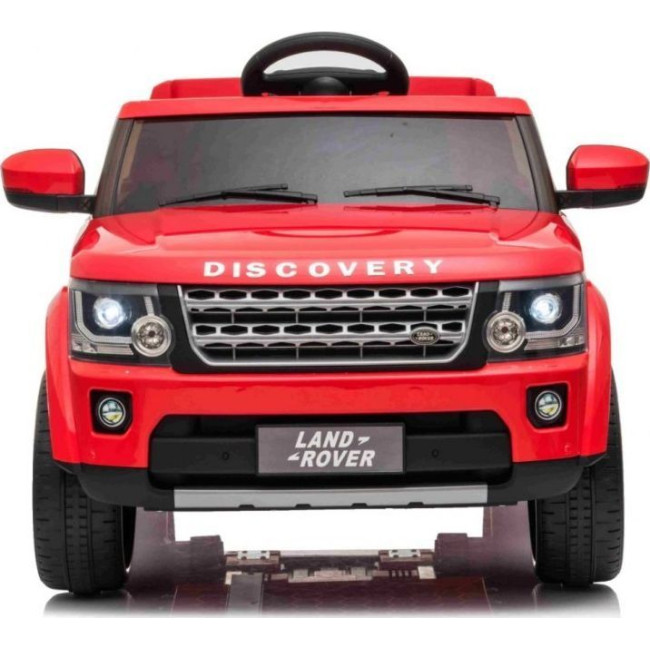 Детская аккумуляторная машинка Land Rover Discovery Красная