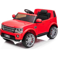 Детская аккумуляторная машинка Land Rover Discovery Красная