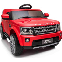 Детская аккумуляторная машинка Land Rover Discovery Красная