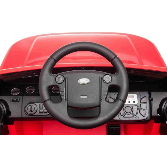 Дитяча акумуляторна машинка Land Rover Discovery Червона