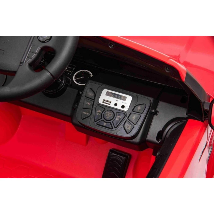 Дитяча акумуляторна машинка Land Rover Discovery Червона