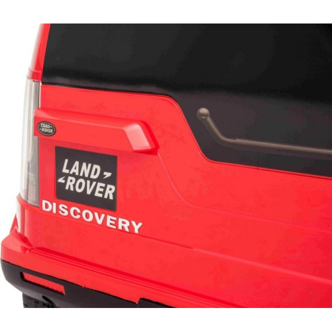 Детская аккумуляторная машинка Land Rover Discovery Красная