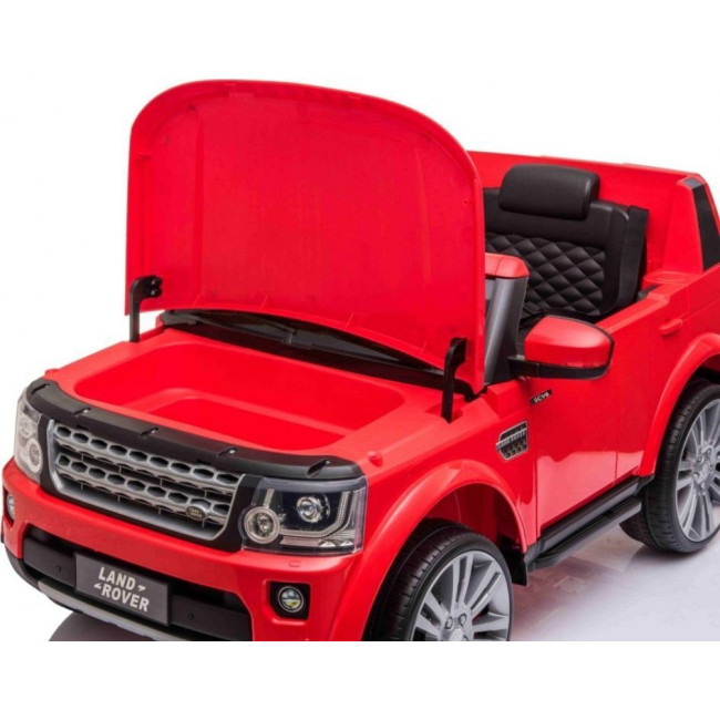 Детская аккумуляторная машинка Land Rover Discovery Красная