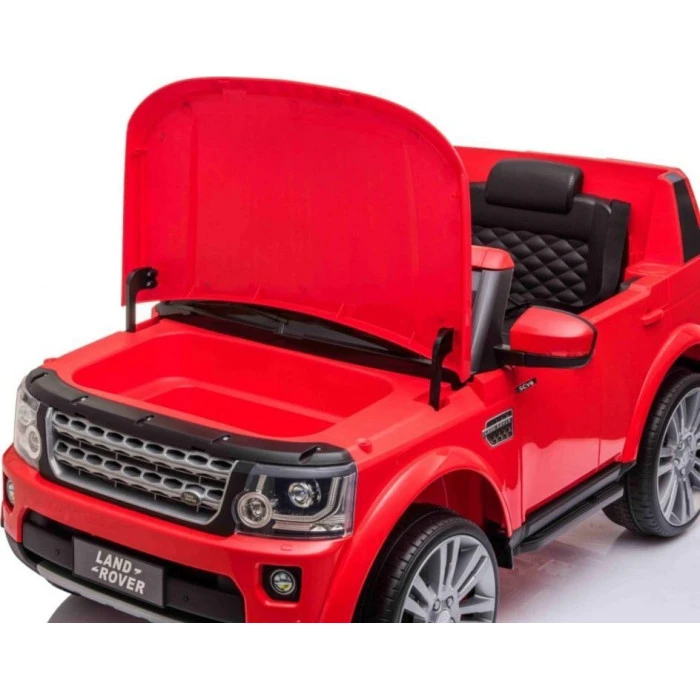 Дитяча акумуляторна машинка Land Rover Discovery Червона