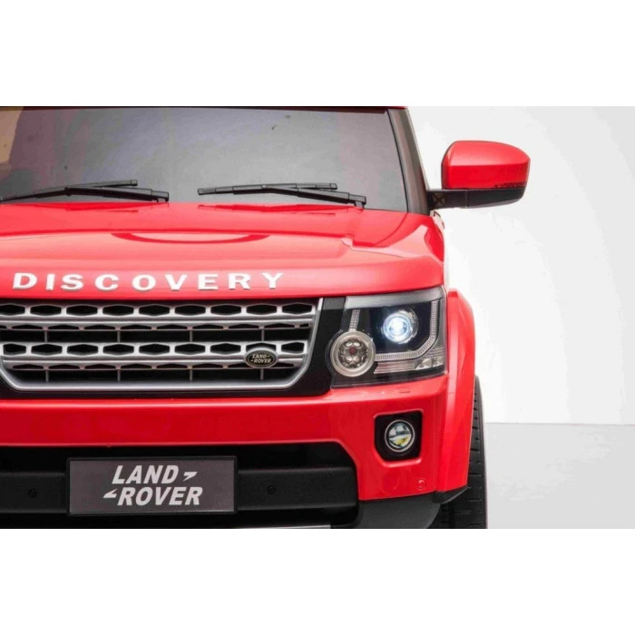 Дитяча акумуляторна машинка Land Rover Discovery Червона