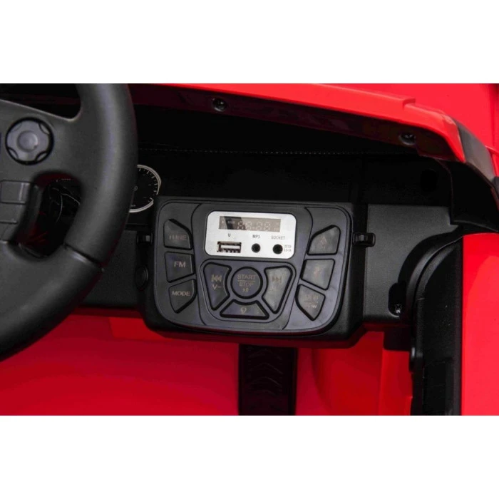 Дитяча акумуляторна машинка Land Rover Discovery Червона