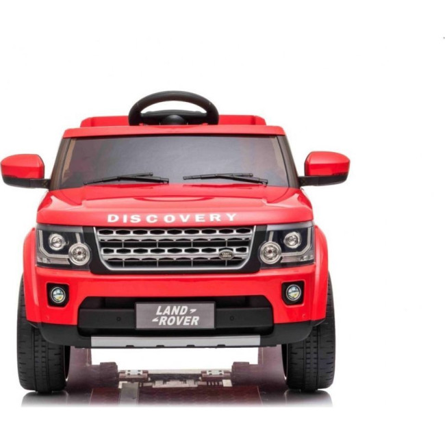 Детская аккумуляторная машинка Land Rover Discovery Красная