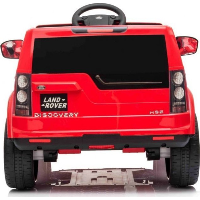 Детская аккумуляторная машинка Land Rover Discovery Красная