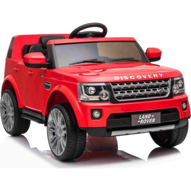 Детская аккумуляторная машинка Land Rover Discovery Красная