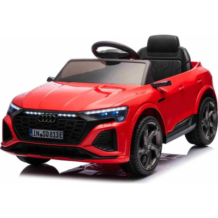 Дитяча акумуляторна машинка Audi SQ8 Червона