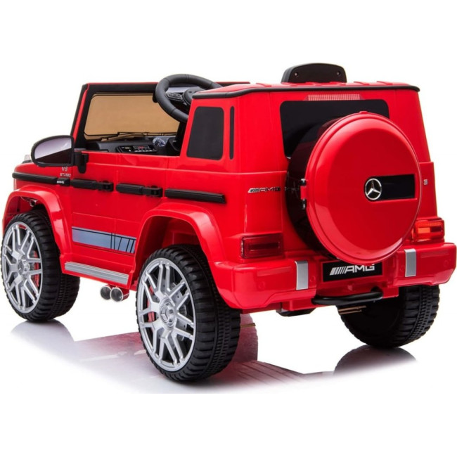 Детская аккумуляторная машинка Mercedes AMG G63 Красная