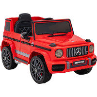 Детская аккумуляторная машинка Mercedes AMG G63 Красная