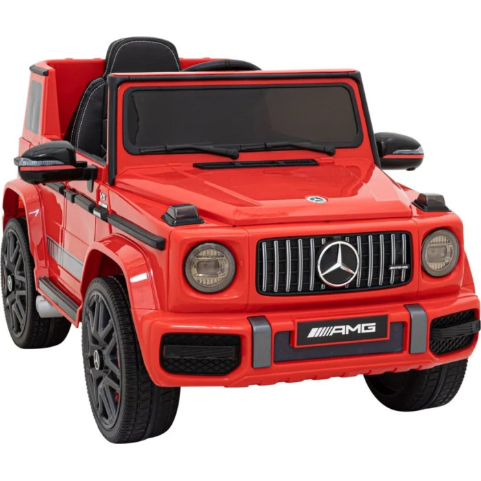 Дитяча акумуляторна машинка Mercedes AMG G63 Червона