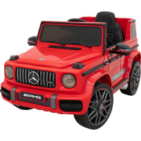 Детская аккумуляторная машинка Mercedes AMG G63 Красная
