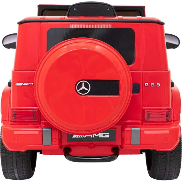 Дитяча акумуляторна машинка Mercedes AMG G63 Червона