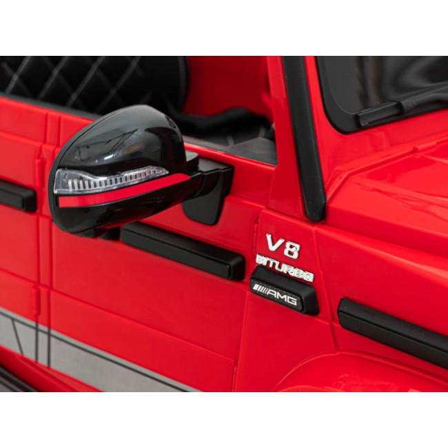 Детская аккумуляторная машинка Mercedes AMG G63 Красная